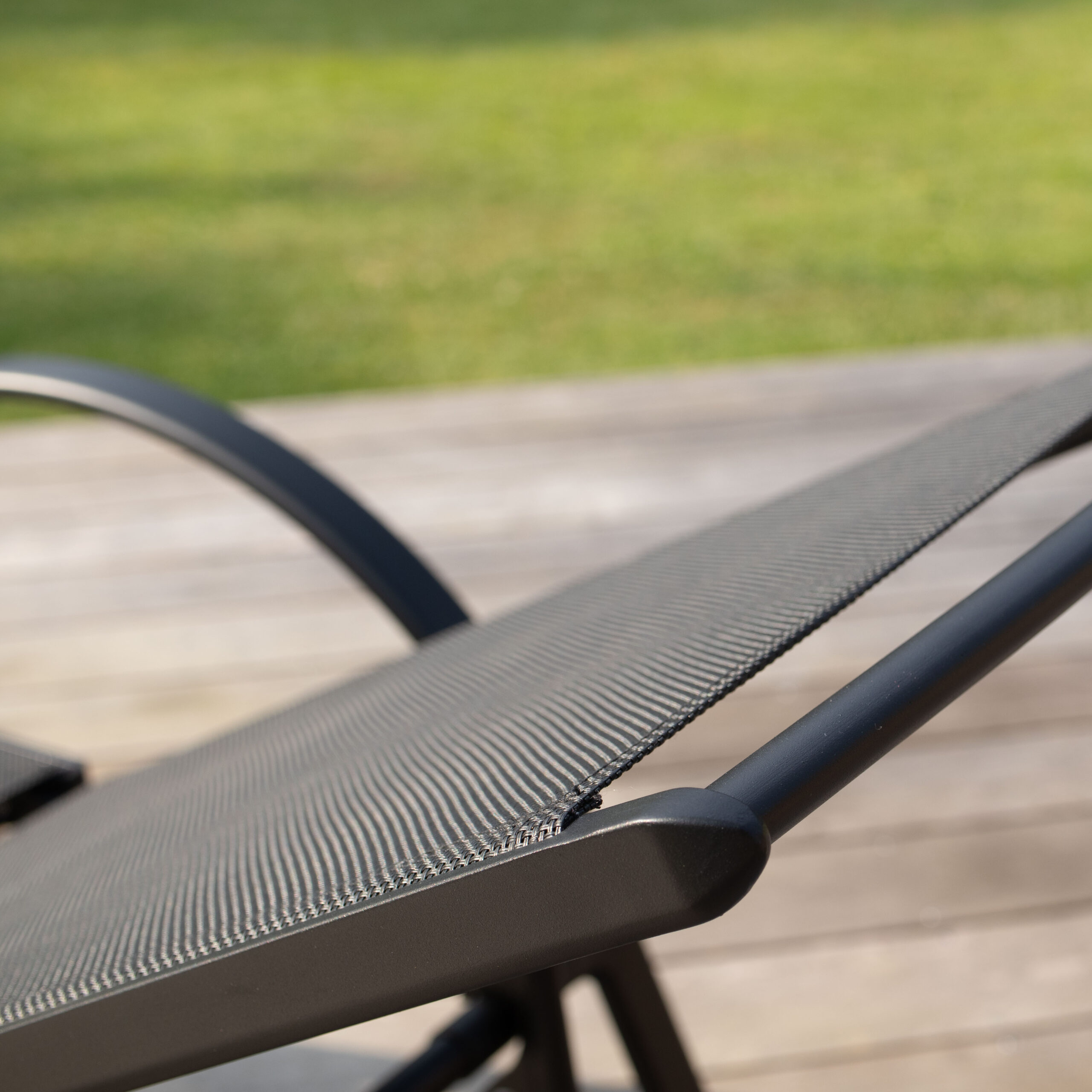 Bain de soleil SUNSET noir 601028 Bain de soleil aluminium noir