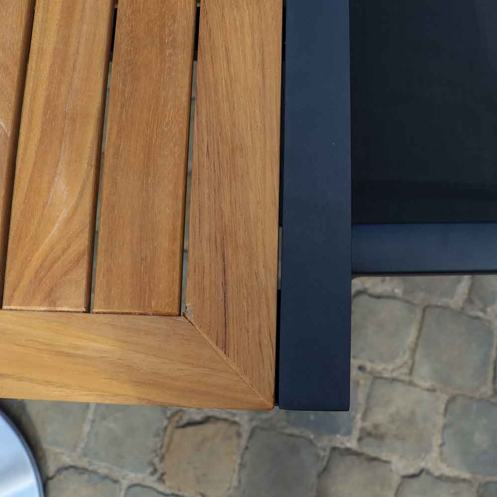 table de jardin bois de teck