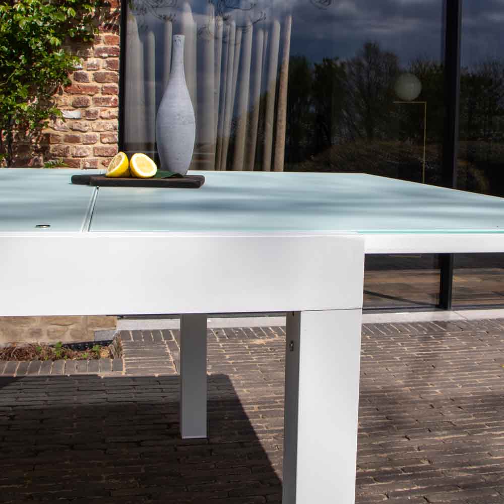 salon de jardin blanc