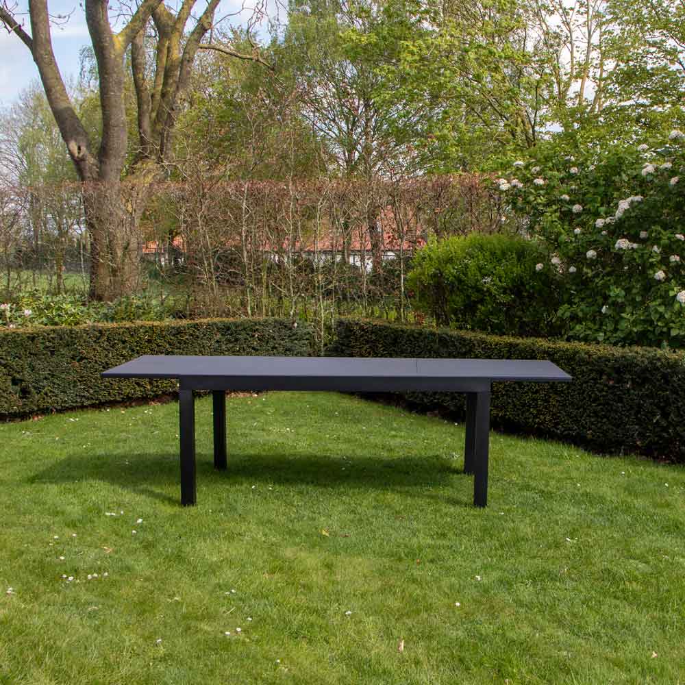 603930 Table HPL table de jardin extensible