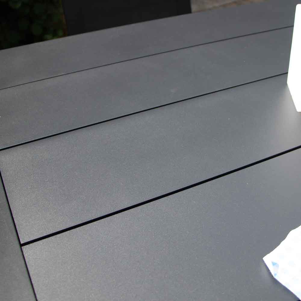 Ensemble Ibiza 600475 salon de jardin alu gris