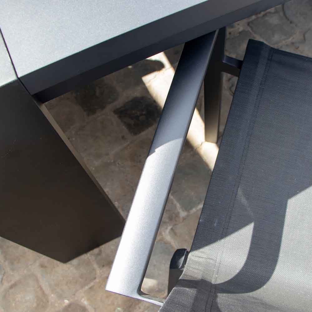 Ensemble Ibiza 600475 salon de jardin gris