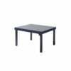 Table Modulo Full Alu Gris Anthracite T6/10 Mobilier Alu Wilsa Garden