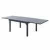 Table Modulo Full Alu Gris Anthracite T6/10 Mobilier Alu Wilsa Garden