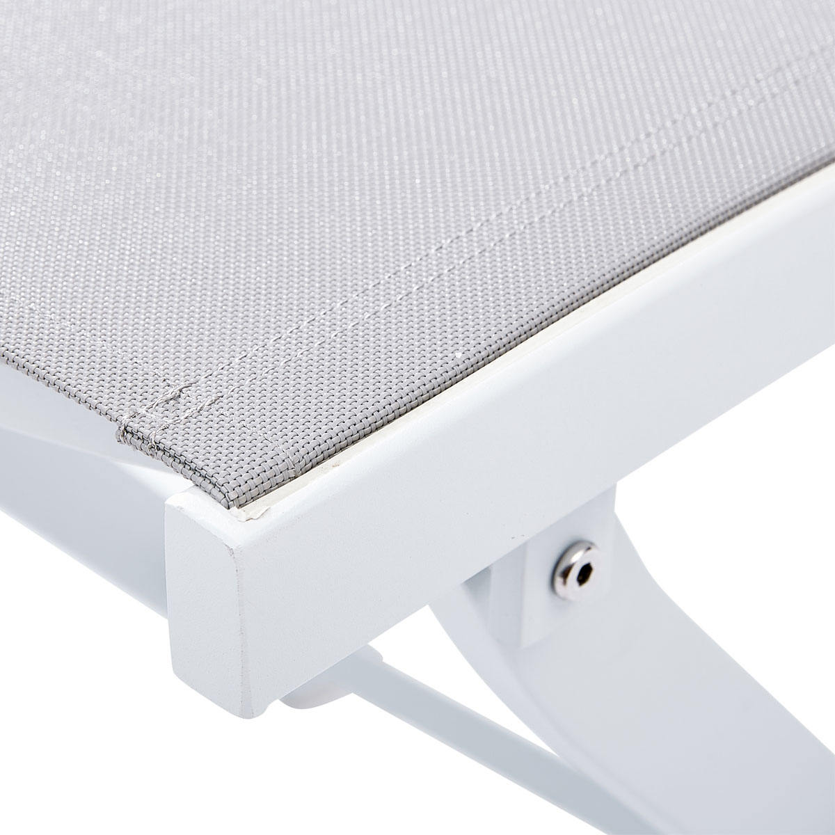 602031 Chaise White Star Blanc Mobilier de Jardin Alu Wilsa Garden Chaise White Star Blanc Mobilier de Jardin Alu Wilsa Garden