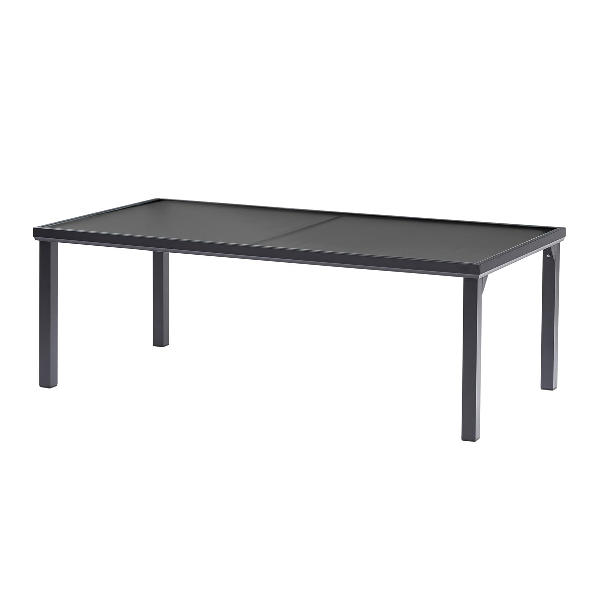 602092 Table BLACK EDITION 8 Mobilier Alu Wilsa Garden Table BLACK EDITION 8 Mobilier Alu Wilsa Garden