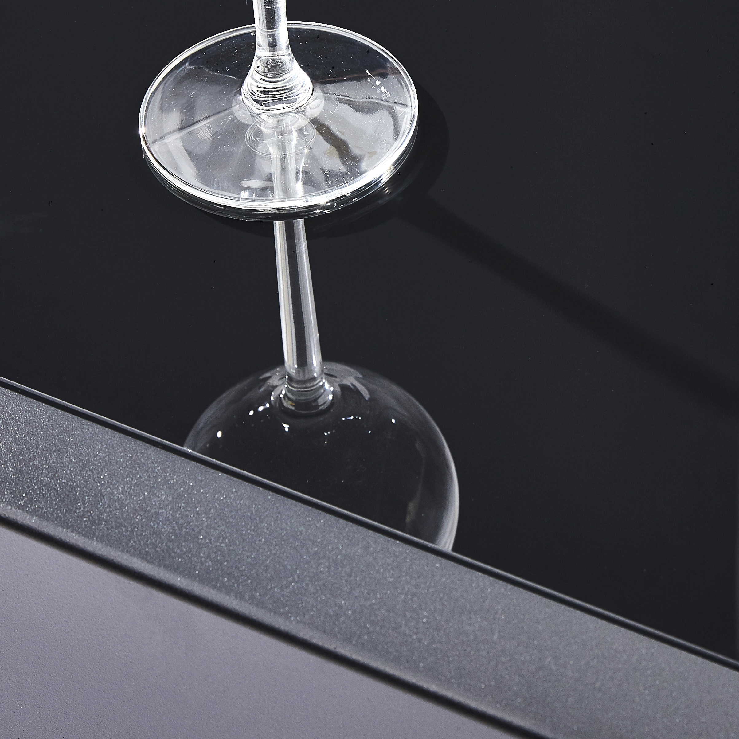 602630 MODULO Table de jardin extensible en aluminium noir modulo wilsa garden