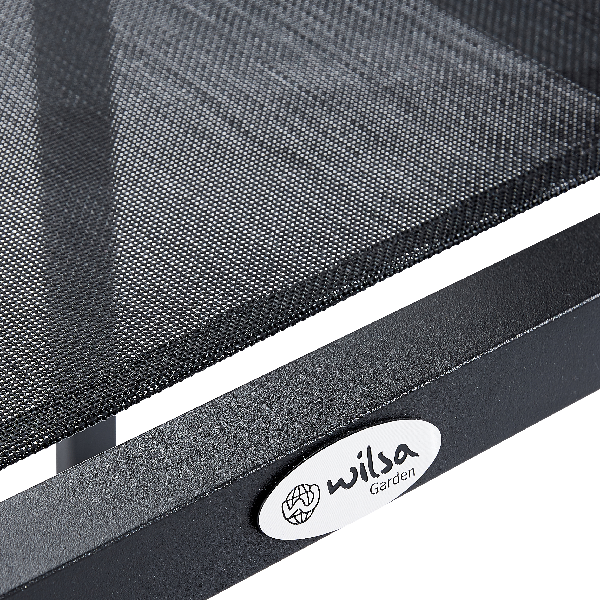 603062 BALITECK Fauteuil de jardin en alu noir