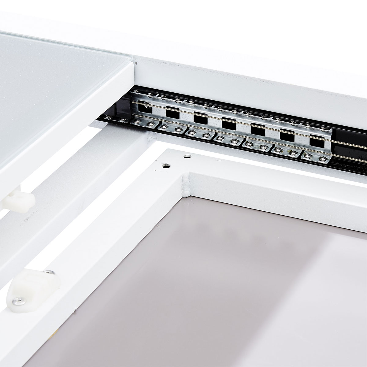 603090 Table White Star 8/12 Mobilier de Jardin Alu Wilsa Garden Table White Star 8/12 Mobilier de Jardin Alu Wilsa Garden