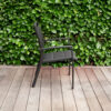 Fauteuil Modulo noir 600013