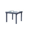 Table Modulo Verre gris 4/8 Mobilier de Jardin Alu Wilsa Garden