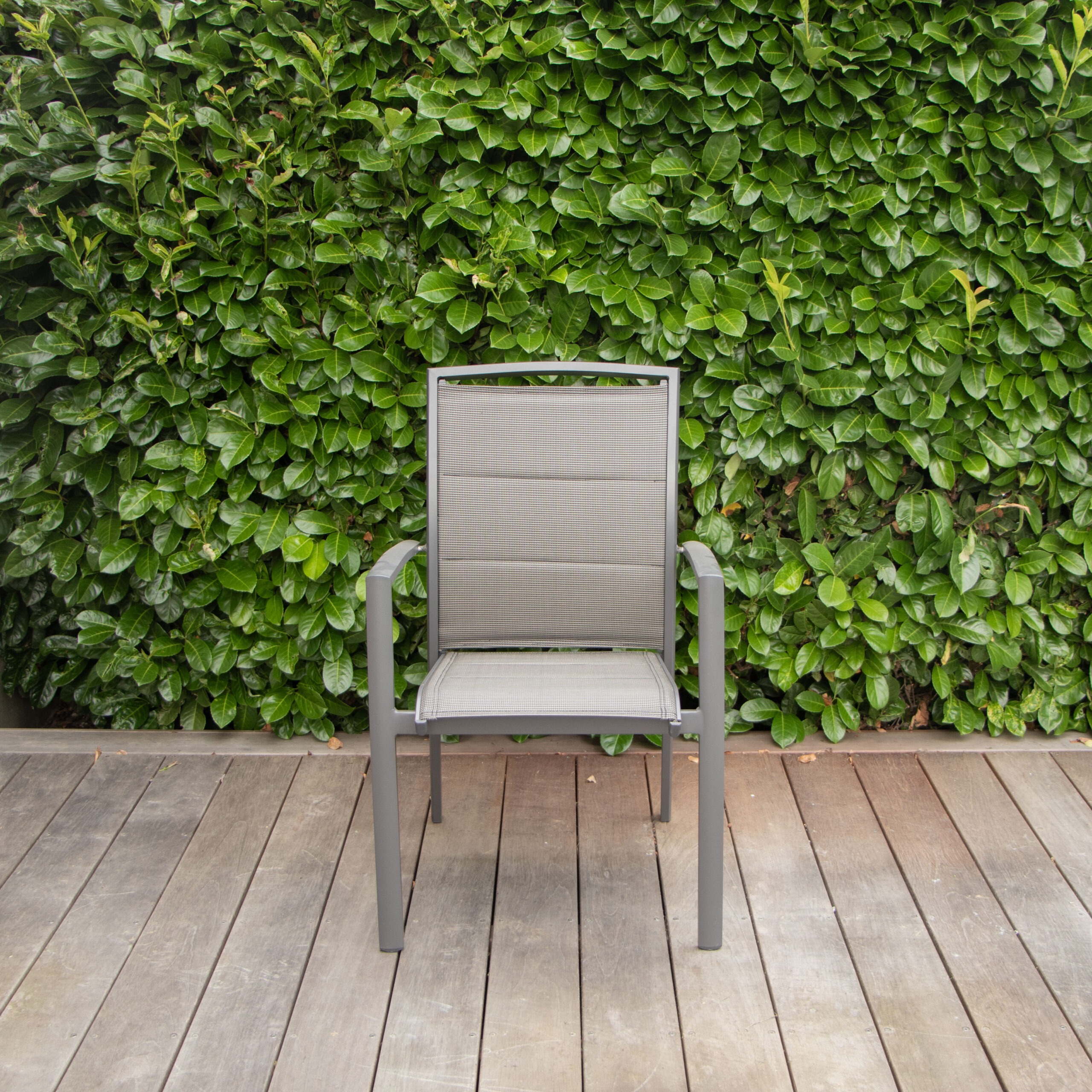 Fauteuil Modulo gris 600020 Fauteuil de jardin gris