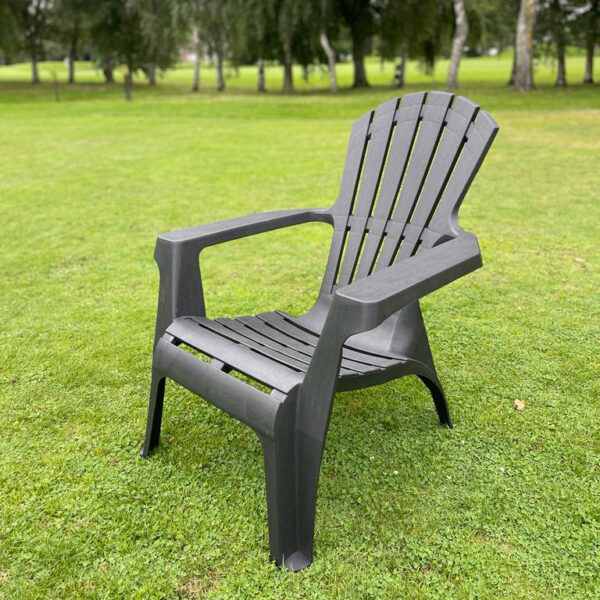 Fauteuil Adirondack anthracite 600035