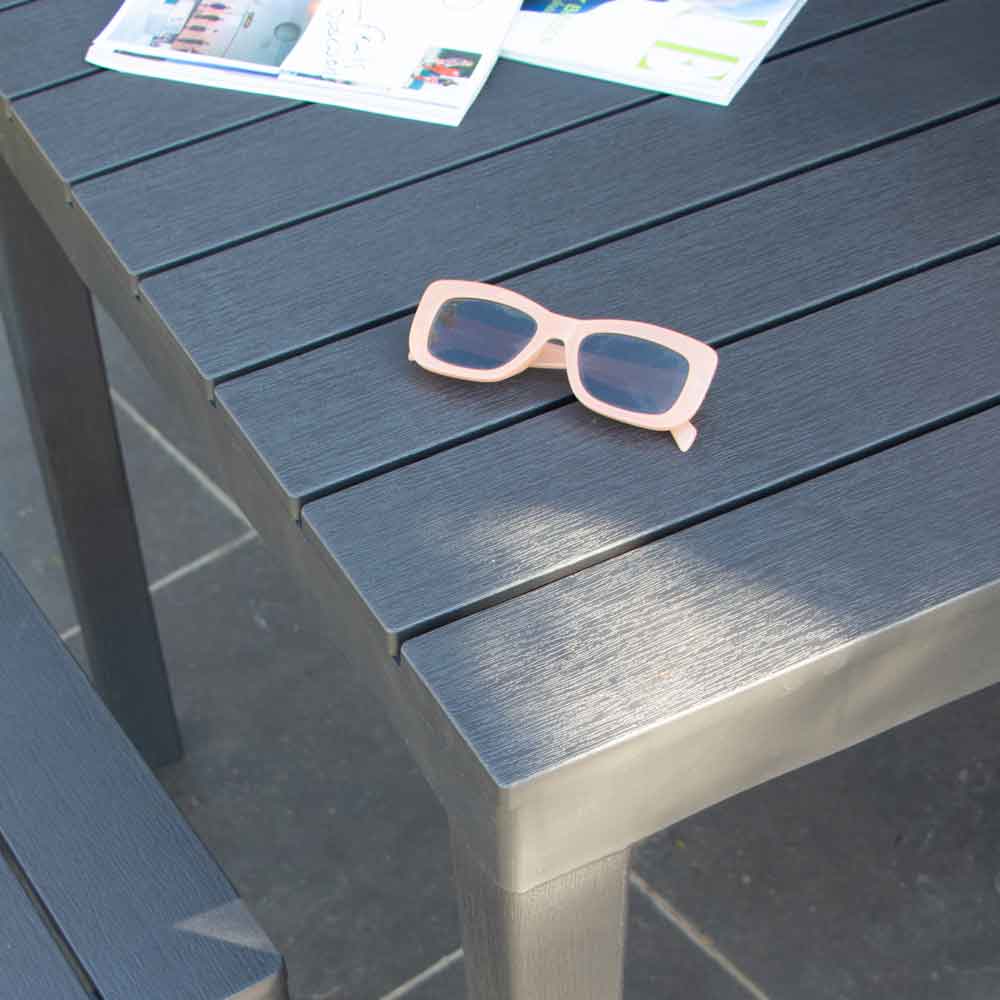 600105-(4) PAPUA salon de jardin 2 personnes en résine