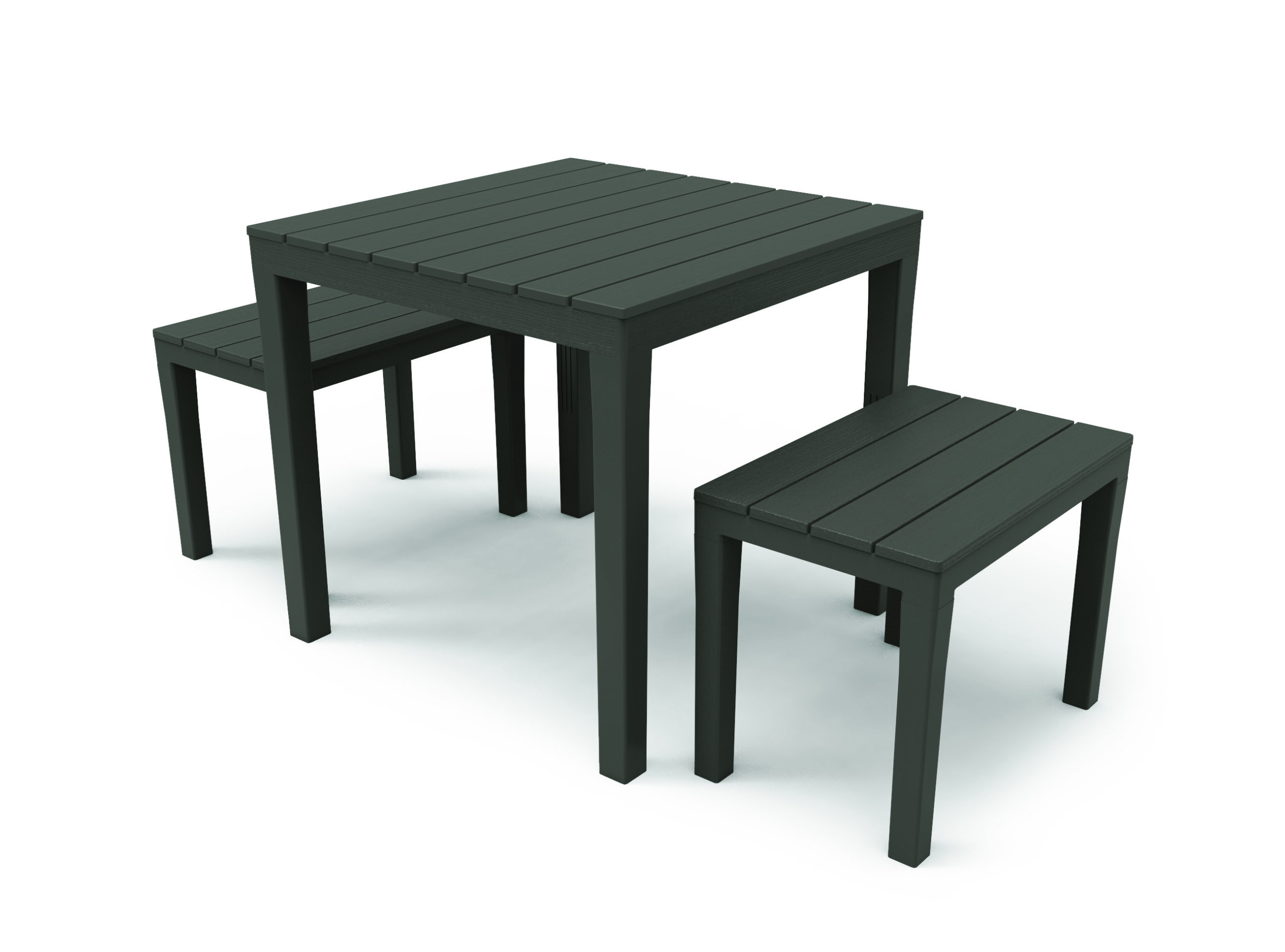 600105 - Set Papua anthracite petit salon de jardin
