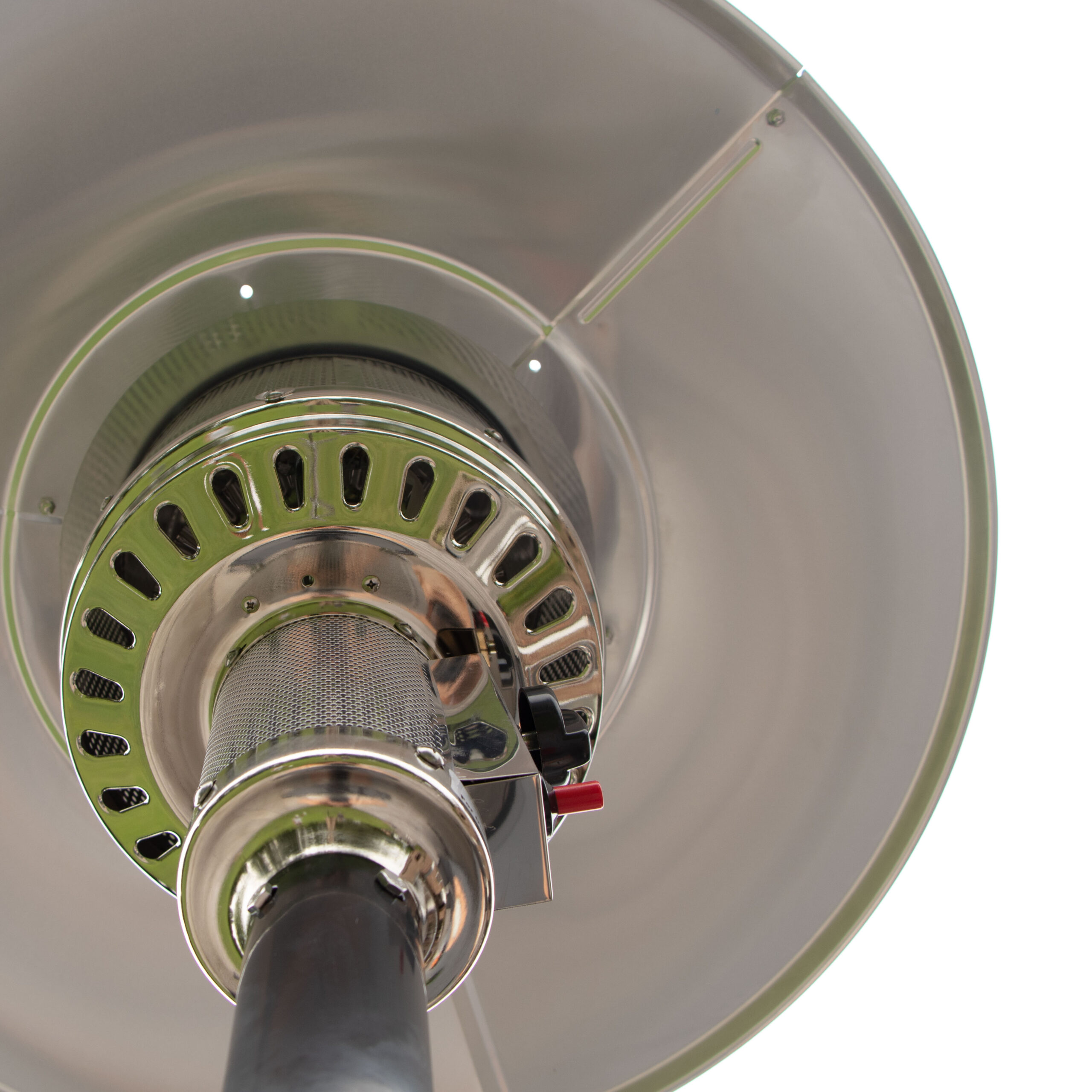 Parasol chauffant noir gaz