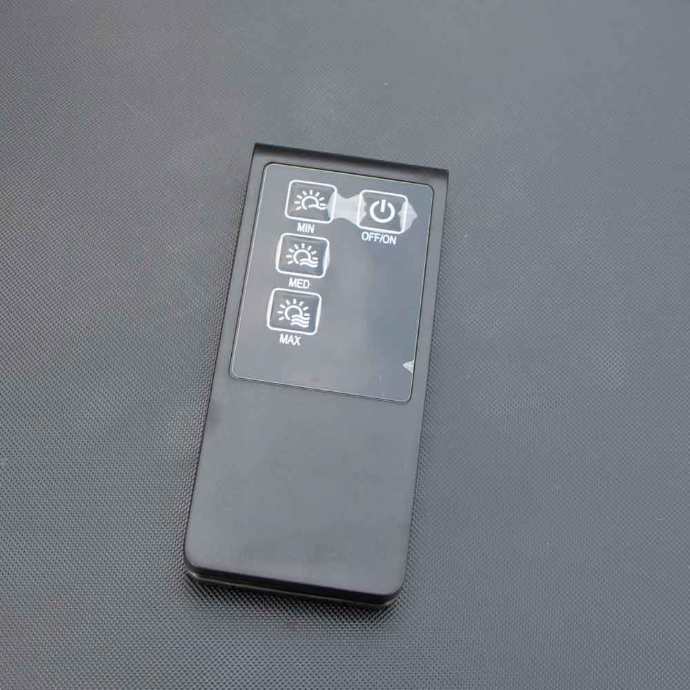 600114-(2) LUMINA Chauffe-terrasse électrique avec télécommande