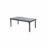 Table Modulo Full Alu Gris Anthracite T8/12 Mobilier Alu Wilsa Garden