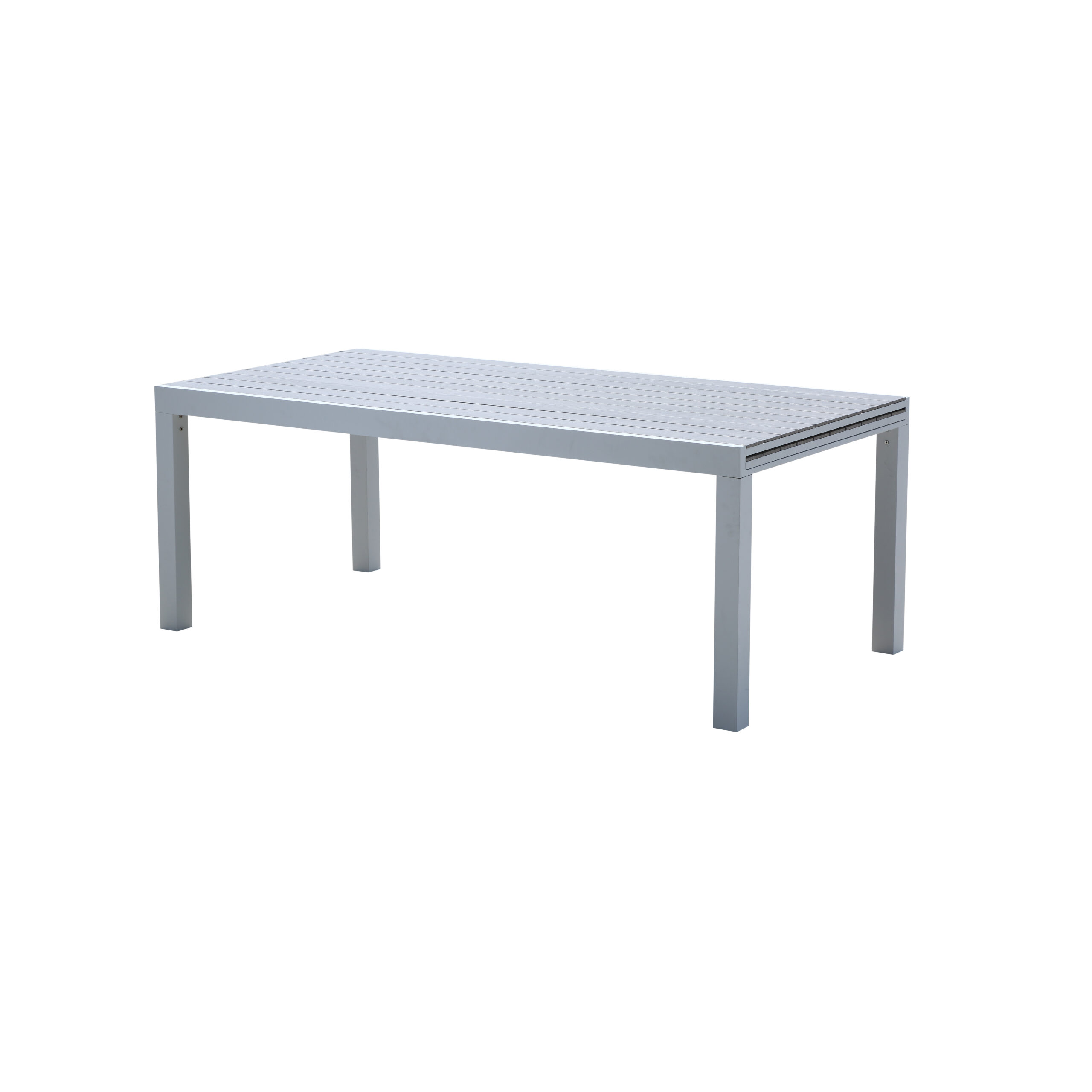 Table Tulum 8/12 places Mobilier de Jardin alu Wilsa Garden Table de jardin 8/12 places blanc et gris