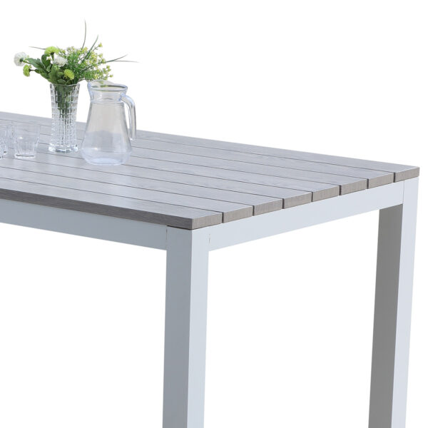 Table Tampa 8 places Mobilier de Jardin alu Wilsa Garden