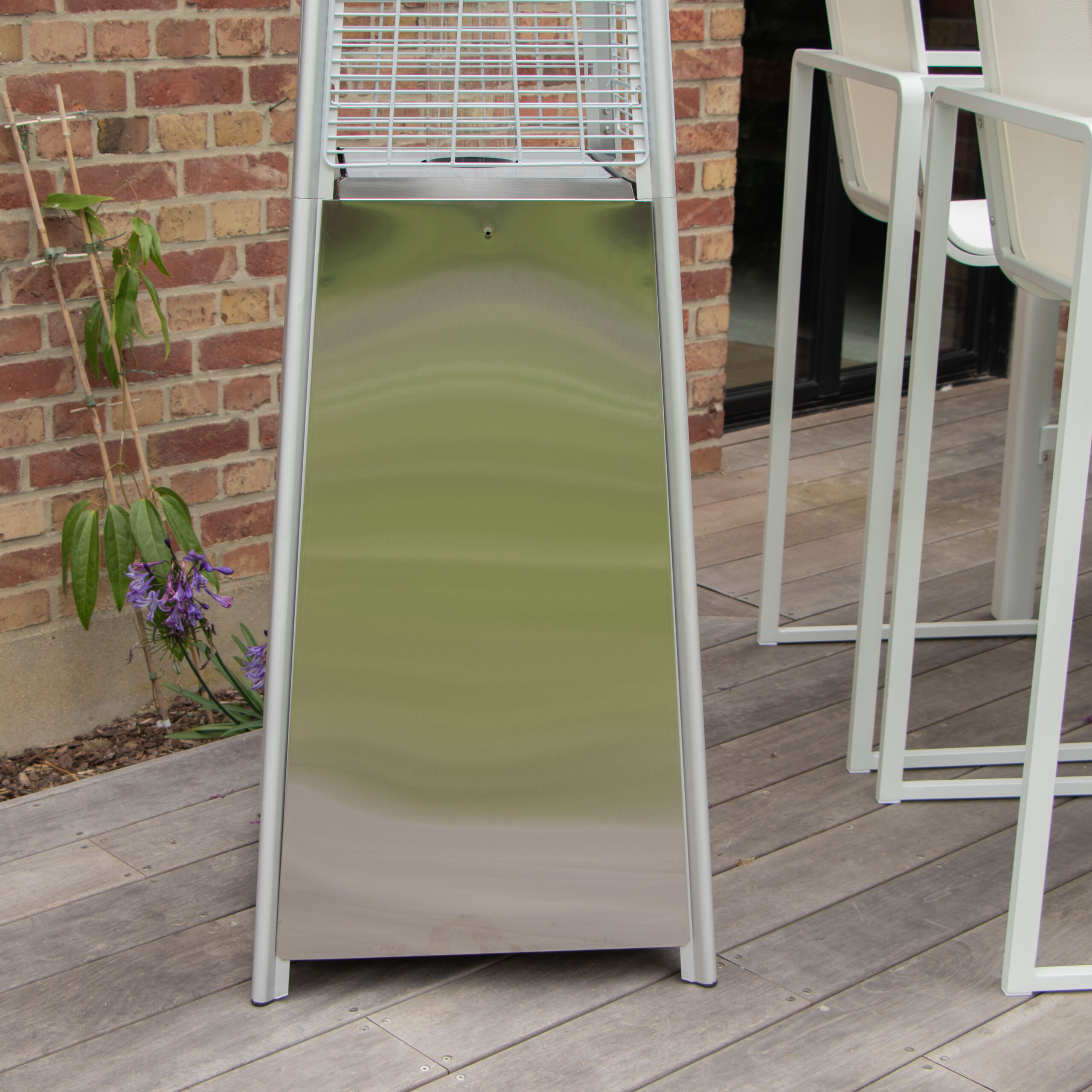 Parasol Chauffant Inox