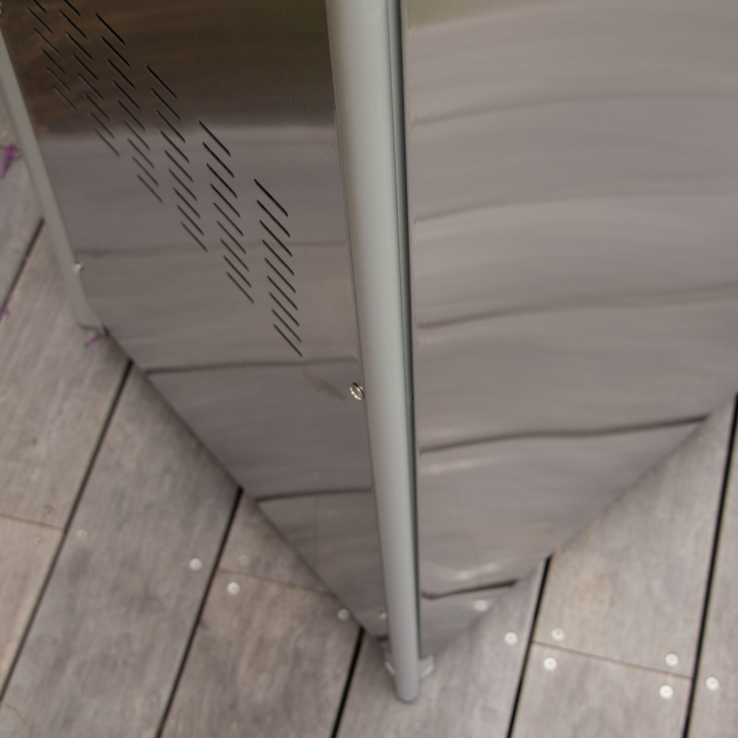 Parasol Chauffant Inox