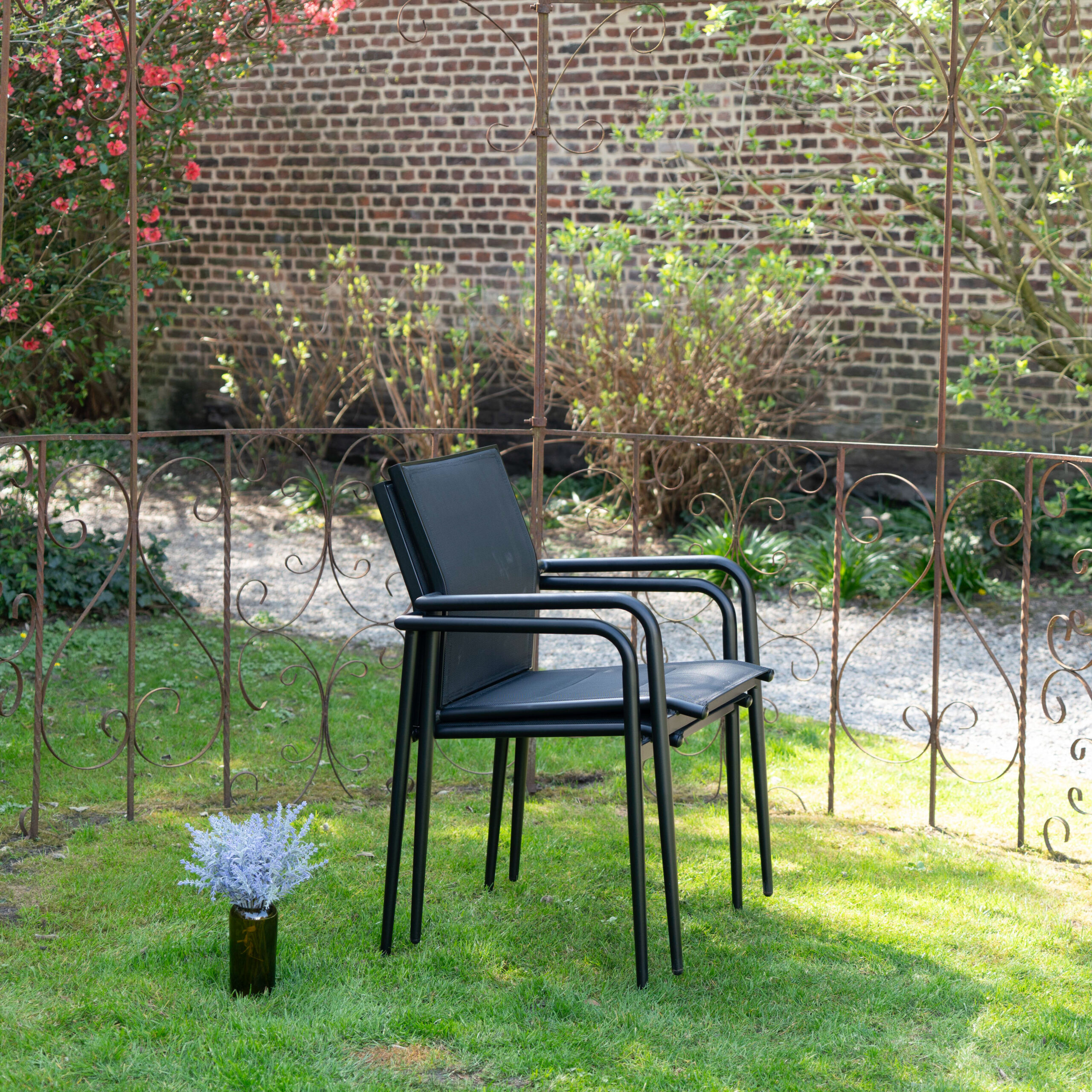 600809_6 MODULO fauteuils de jardin empilables