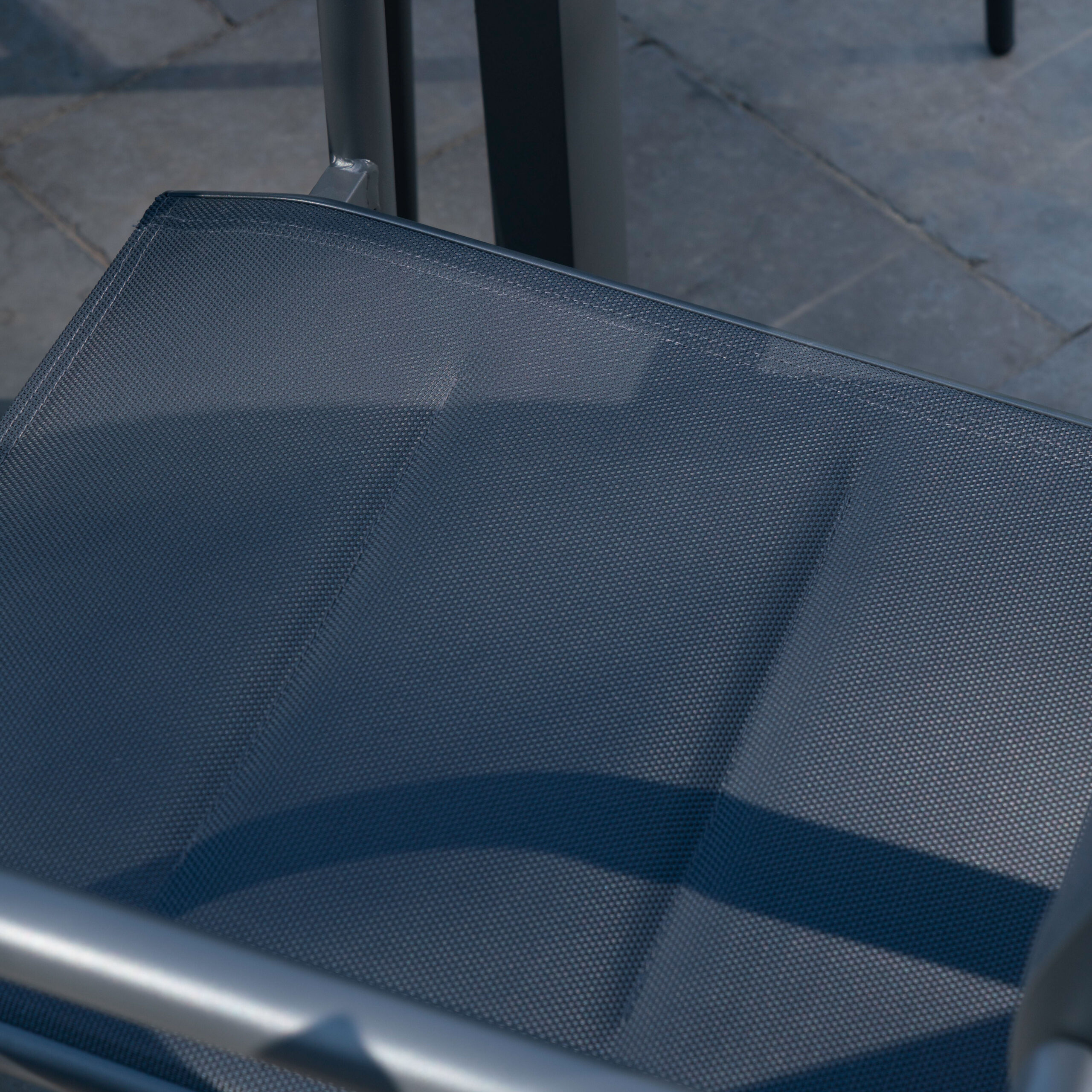 fauteuil de jardin textilène renforcé