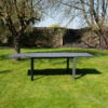 table en alu anthracite