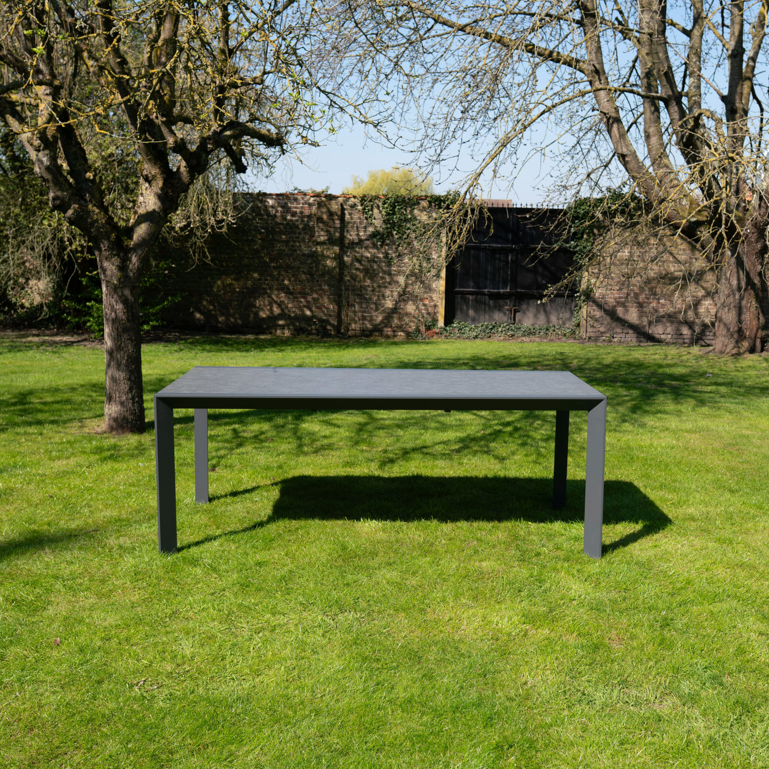 600816_16 MODULO table de jardin aluminium