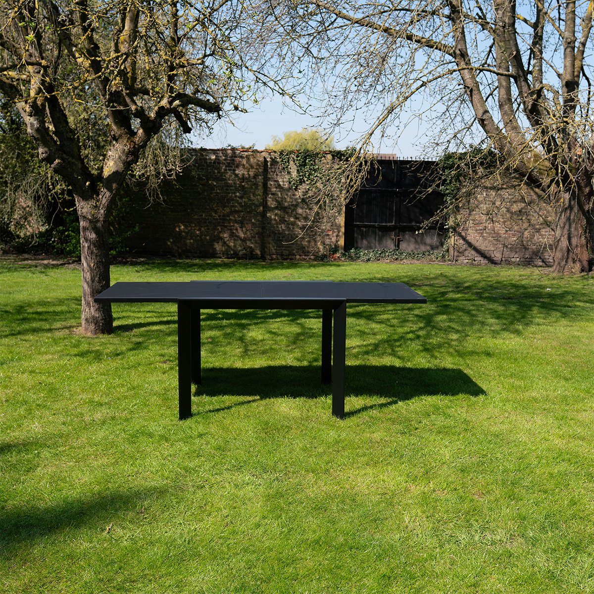 600817_14 MODULO Salon de jardin modulable alu et verre noir MODULO wilsa garden