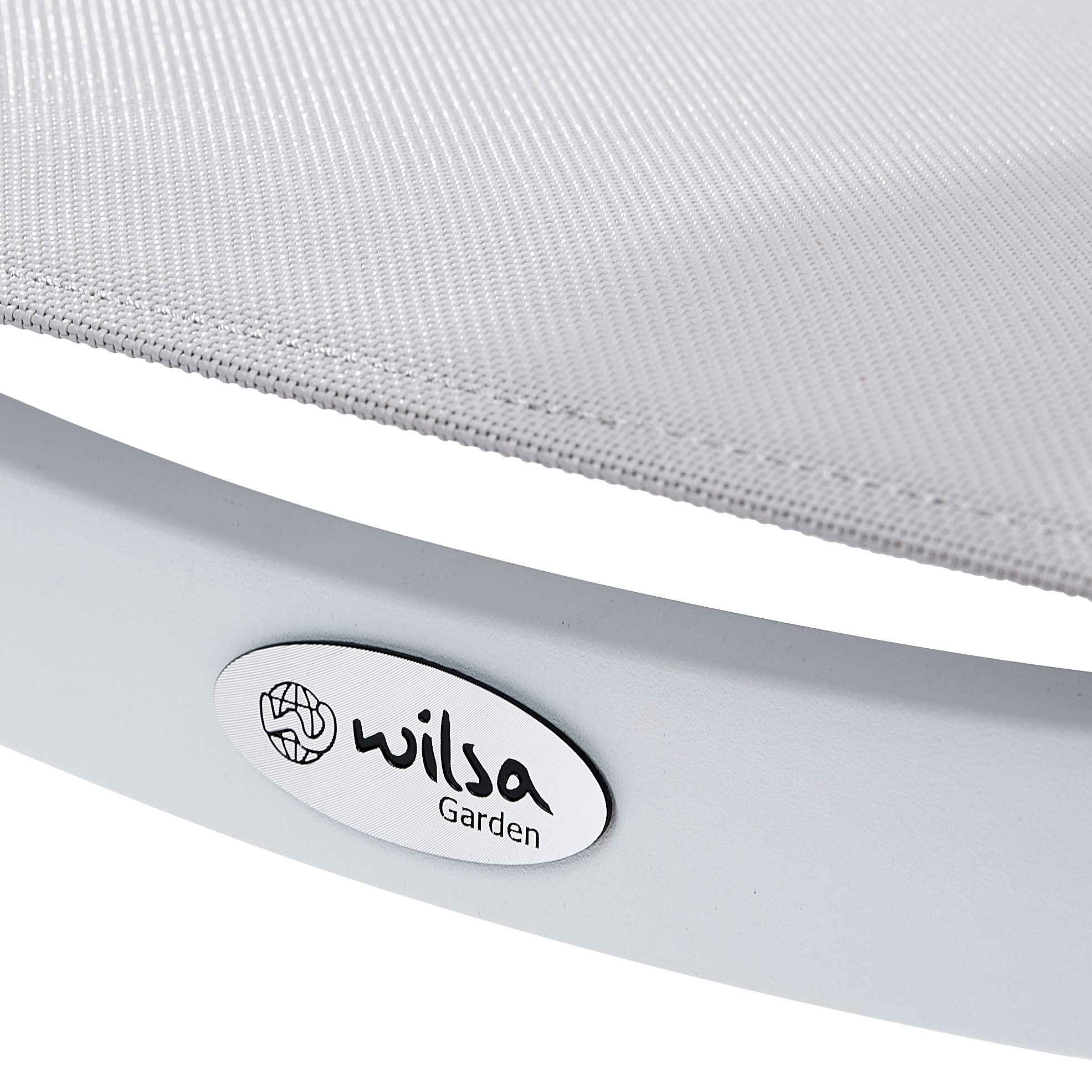 Fauteuil White Star Blanc Mobilier de Jardin Alu Wilsa Garden Fauteuil de jardin en alu blanc