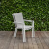 Fauteuil White Star blanc 602030