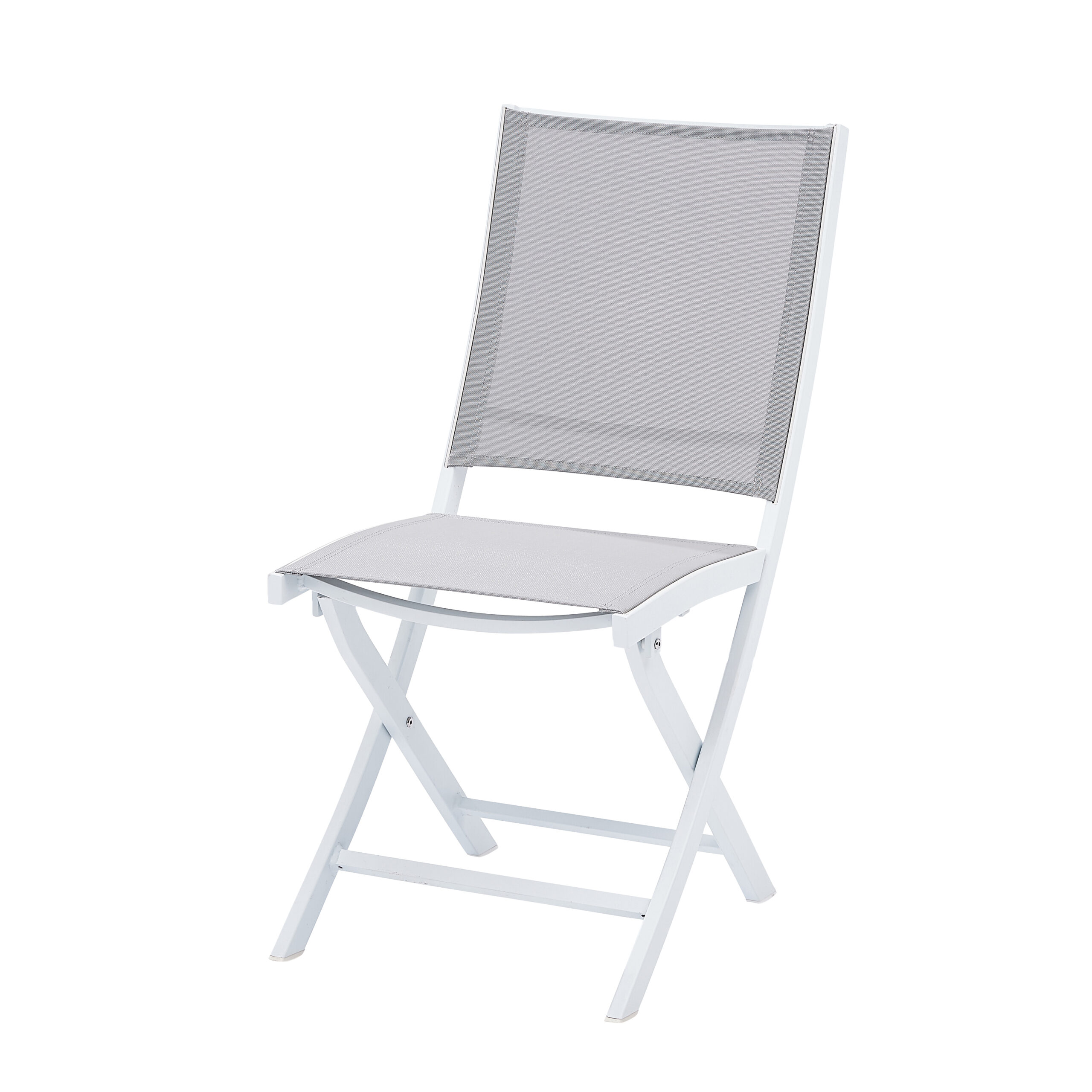 Chaise White Star Blanc Mobilier de Jardin Alu Wilsa Garden Chaise de jardin alu blanc