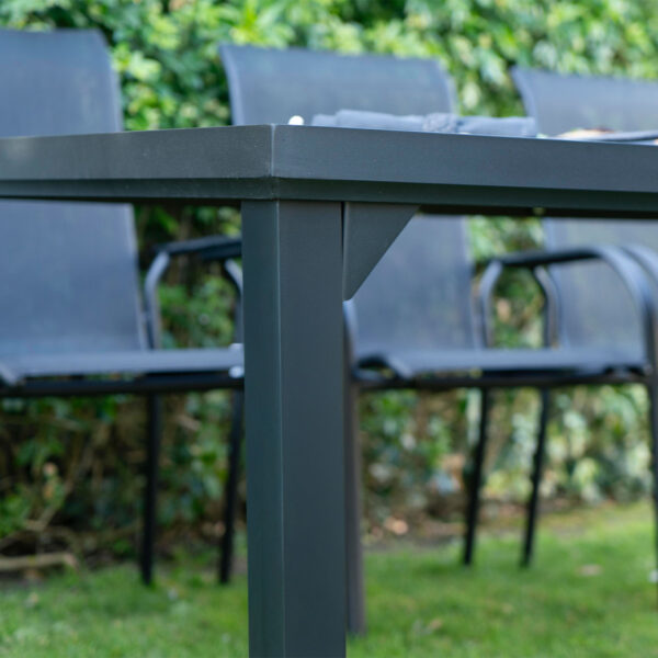 salon de jardin noir