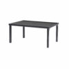 Table BLACK EDITION 6 Mobilier Alu Wilsa Garden