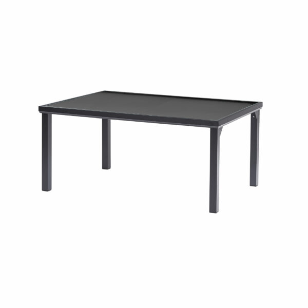 Table BLACK EDITION 6 Mobilier Alu Wilsa Garden