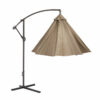 Parasol rond 270 cm en toile Accessoires de Jardin Wilsa Garden