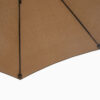 Parasol en toile avec pied 602472