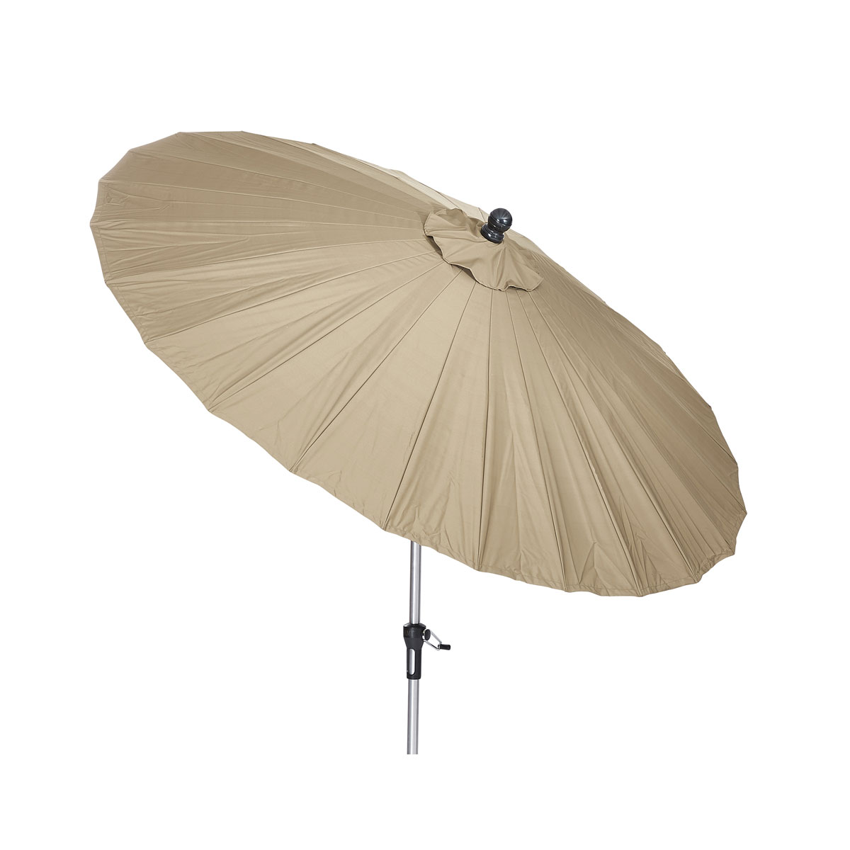 Parasol rond en toile 250 cm Accessoires de Jardin Wilsa Garden Parasol rond en toile jardin