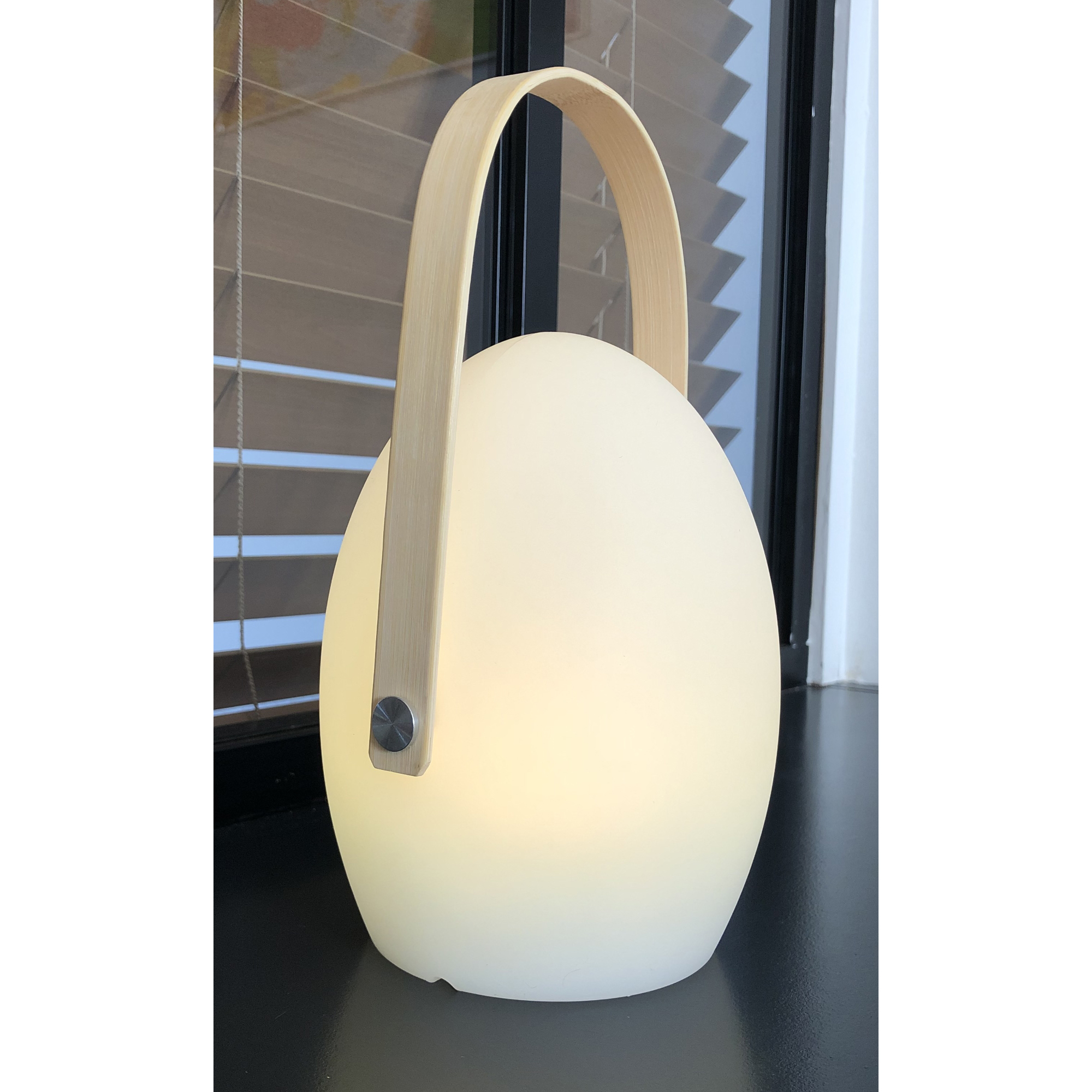 Lampe de table LED ovale FARO Décoration Lumineuse Accessoire de Jardin Wilsa Garden Lampe de table LED ovale pour le jardin