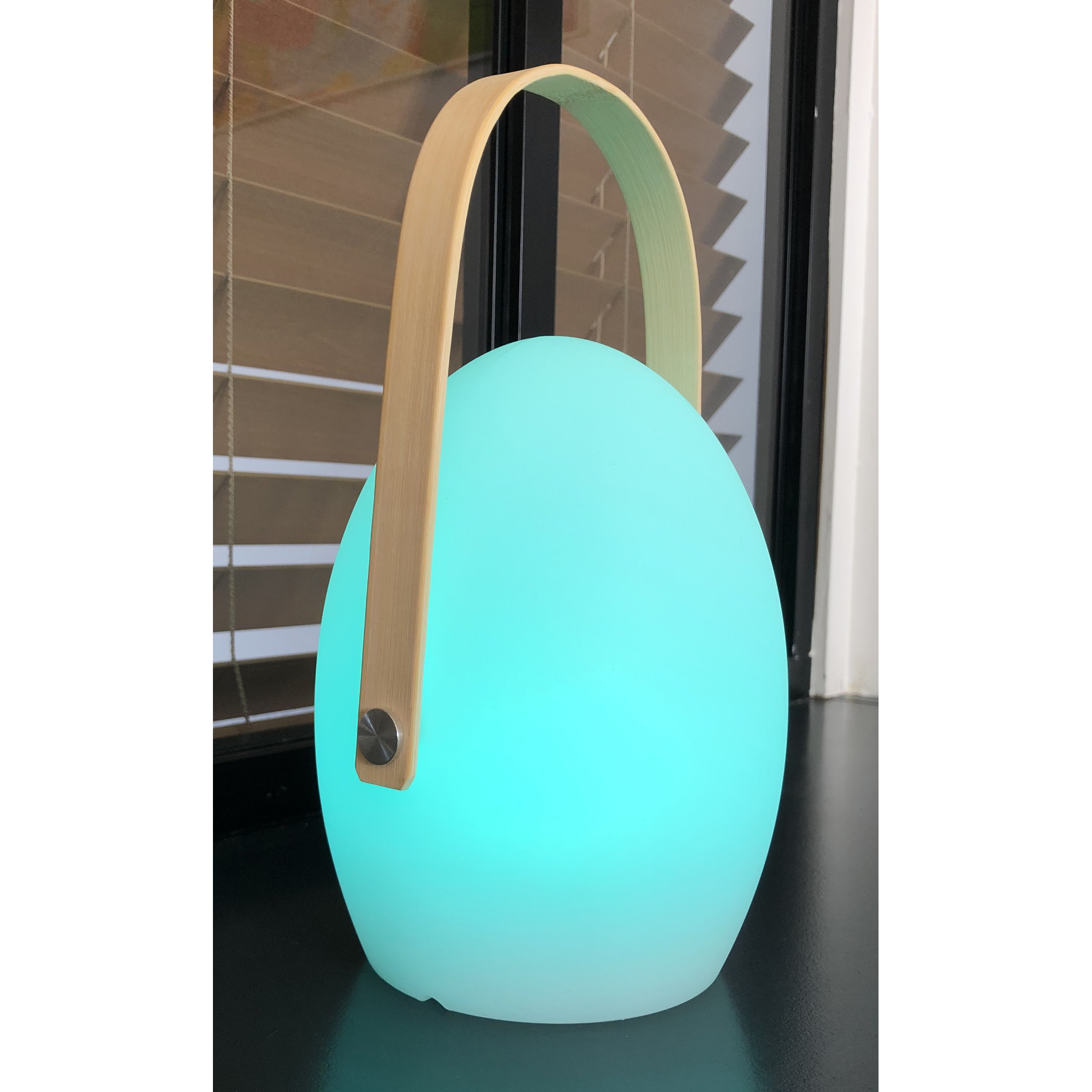 Lampe de table LED ovale FARO Décoration Lumineuse Accessoire de Jardin Wilsa Garden Lampe de table LED ovale pour le jardin