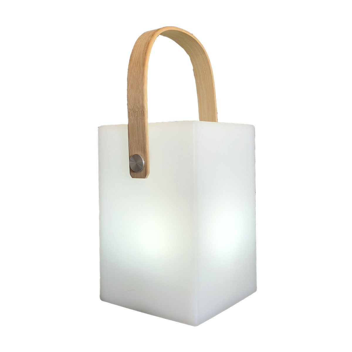 Lampe de table LED cubique de jardin