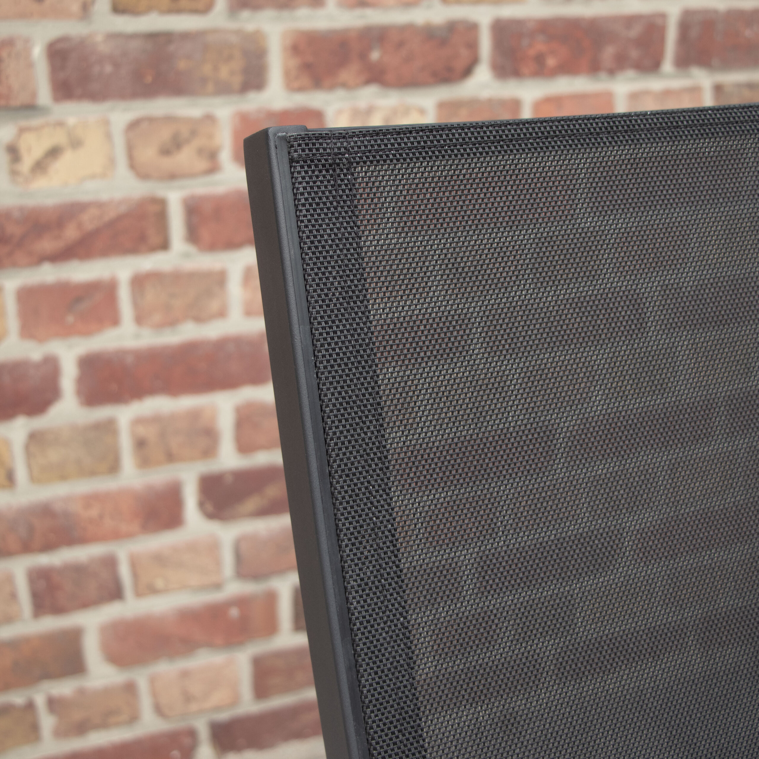 Chaise d'extérieur noir