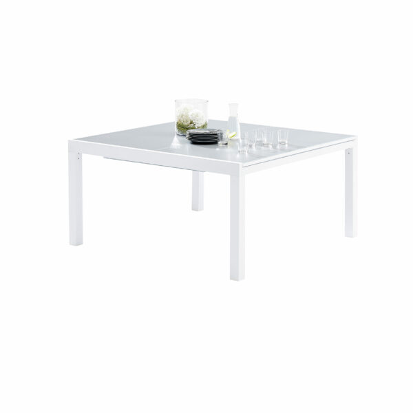 Table White Star 8/12 Mobilier de Jardin Alu Wilsa Garden