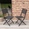 Chaises Modulo noir 603114