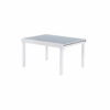 Table Modulo Full Verre Blanc 6/10 Mobilier de Jardin Alu Wilsa Garden