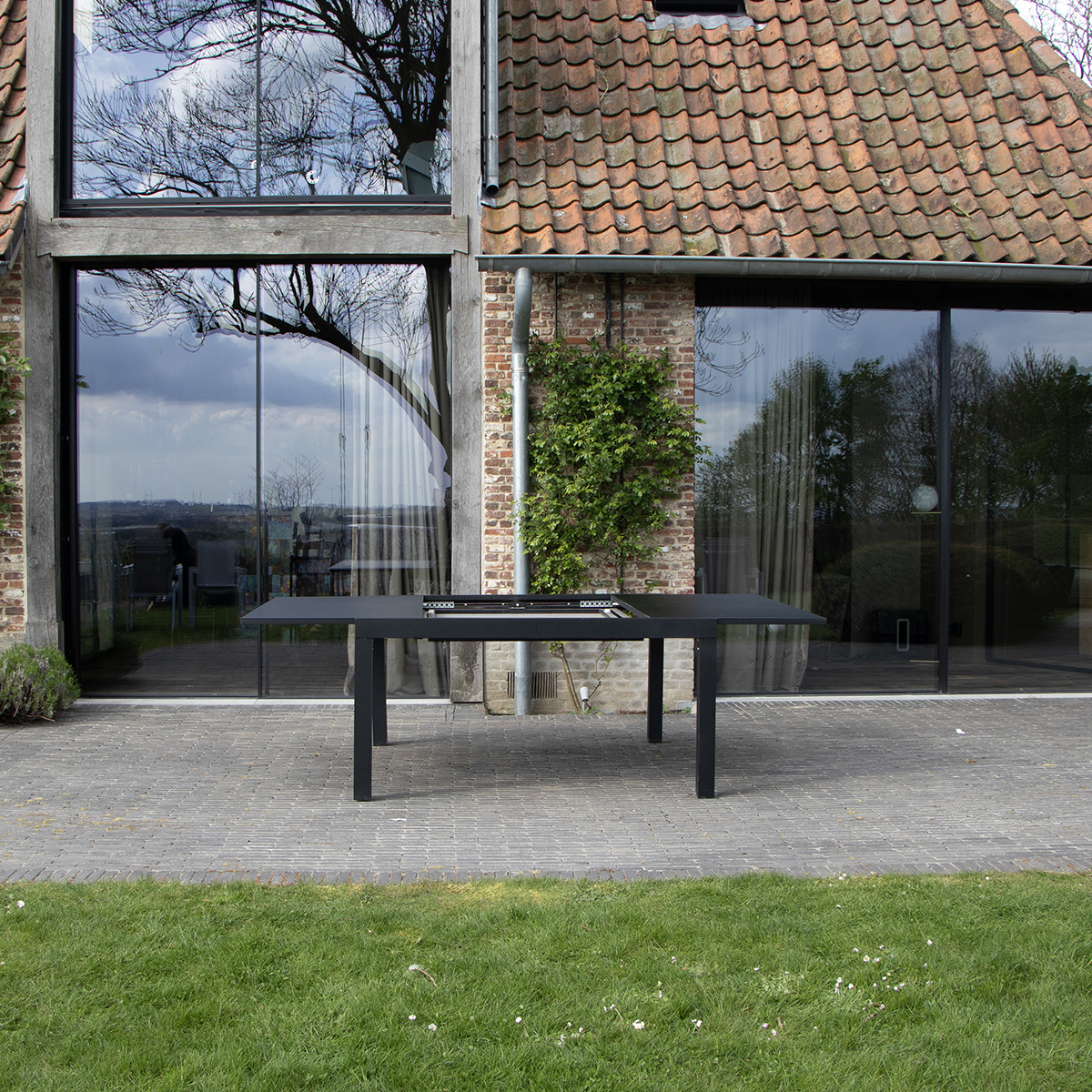 603850_2 BLACKSTAR table de jardin noire
