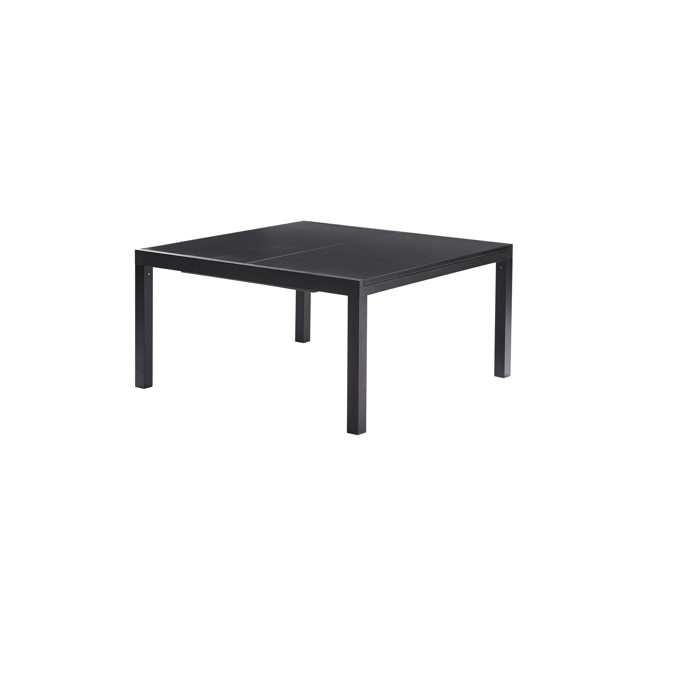 Table Black Star 8/12 Mobilier de Jardin Alu Wilsa Garden Table d'extérieur 8/12 places en alu noir