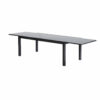 Table HPL 8/12 noir Mobilier de Jardin Alu Wilsa Garden